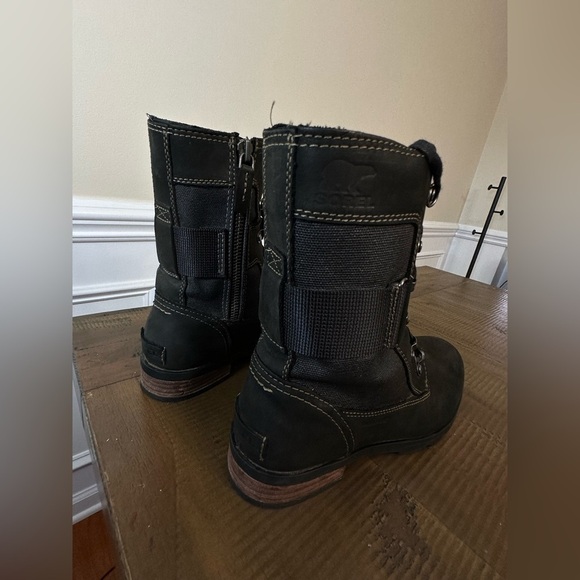 Sorrel women’s 8.5 3042-010 black boots - Picture 5 of 9